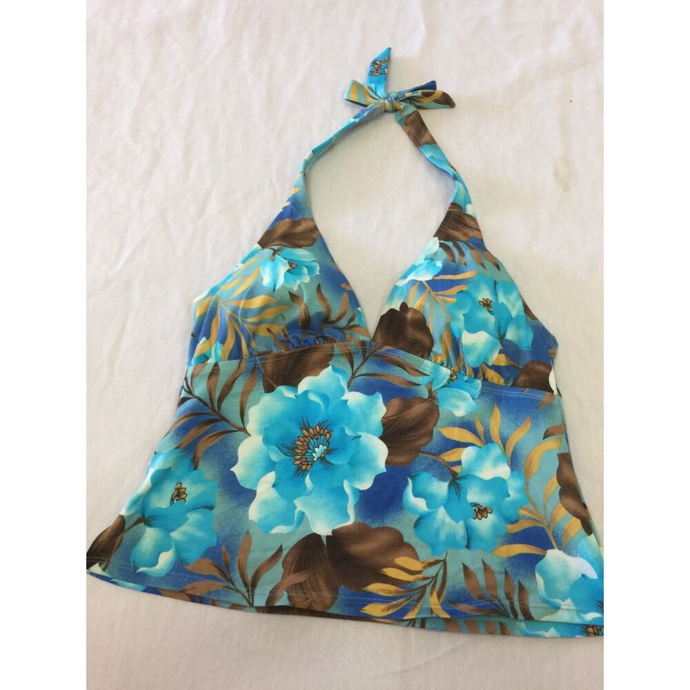 JANTZEN WOMENS SWIM TANKINI TOP SIZE 12